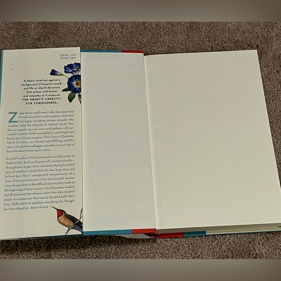 The Queen of Hearts by Kimmery Martin. Hardcover - Picture 3 of 5